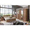 Кровати Рэйгрупп РГK 175.4x79.9x204.2 РГК VL (дуб веллингтон)