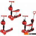 Самокаты Moby Kids Божья коровка 3 в 1 641275 (красный)