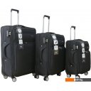 Чемоданы, сумки-тележки Monza 8038# (S, черный)