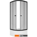 Душевые кабины Метакам Classic Black 80x80 ШПS_013570 (прозрачное стекло)