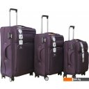 Чемоданы, сумки-тележки Monza 8038# (M, фиолетовый)