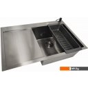 Кухонные мойки Stellar Decor S6550NB-R-D (нано черный)