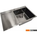 Кухонные мойки Stellar Decor S6550NB-R-D (нано черный)