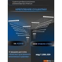 Сушилки для белья Comfort Alumin Euro Premium потолочная 6 прутьев 220 см (алюминий/белый)
