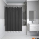 Шторки и карнизы для ванн и поддонов IDDIS P03PE18i11 (темно-серый)