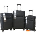 Чемоданы, сумки-тележки Monza 8038# (M, черный)