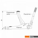 Домкраты King Tony 9TYT133-03A-B 3т
