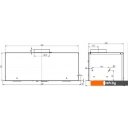 Вытяжки Elikor Cube 60П-650 229363 (черный)