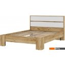 Кровати Стендмебель Хелен КР 02 140x200 (белый/дуб крафт золотой)