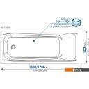 Ванны Метакам Light 170x70 АВS_011277