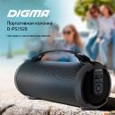 Беспроводные и портативные колонки Digma D-PS1520 (черный)