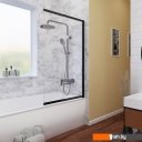 Шторки и карнизы для ванн и поддонов Wasserkraft Dill 61S02-100 WasserSchutz