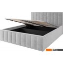 Кровати ДСВ Лана 1.4 с ПМ 140x200 (серый софт)