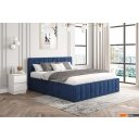 Кровати ДСВ Лана 1.4 с подъемным механизмом (синий софт)