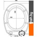 Сиденья и крышки для унитазов и биде Bisk Lilia Foto 80377 (пальма)