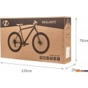 Велосипеды Nialanti Fusion 1.0 MD 26 2024 (зеленый/серый, разобранный, в коробке)