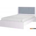 Кровати Аквилон Акцент №1200М (белое сияние/веллюкс 49)