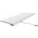 Клавиатуры A4Tech Fstyler FBX51C (серебристый/белый)