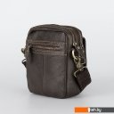 Женские и мужские сумки Poshete 196-1461-6-DBW (коричневый)