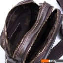 Женские и мужские сумки Poshete 196-1461-6-DBW (коричневый)