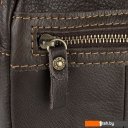 Женские и мужские сумки Poshete 196-1461-6-DBW (коричневый)