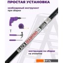 Сушилки для белья Comfort Alumin Group Потолочная 5 прутьев Black Diamond 200 см (алюминий)