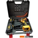 Шуруповерты, гайковерты, электроотвертки Edon AD-18BL (с 2-мя АКБ, кейс, набор оснастки)