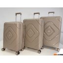 Чемоданы, сумки-тележки Mironpan 23104 58 см (светло-серый)