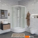 Душевые кабины Niagara Promo P100/26/MT/BK 100x100x195