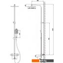 Душевые системы и гарнитуры Esko Singapore Black STT5054 B