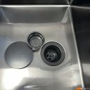Кухонные мойки Roxen Simple 560220-60B PVD графит (с коландером и дозатором)