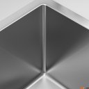 Кухонные мойки Roxen Simple 560220-60B PVD графит (с коландером и дозатором)