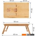 Подставки для ноутбуков, телефонов, планшетов Daswerk Das Haus 532583 (размер S, с охлаждением)