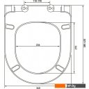 Сиденья и крышки для унитазов и биде Vitra 801-003-019 Сиденья и крышки для унитазов и биде Vitra 801-003-019