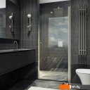 Душевые кабины MaybahGlass 198x60 MGD-797-5 (прозрачное стекло/хром матовый)