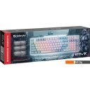Клавиатуры Defender Hawk GK-418 (белый, Outemu Red)