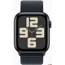 Умные часы и браслеты Apple Watch SE 2 44 мм (алюминиевый корпус, полуночный/полуночный, нейлоновый ремешок)