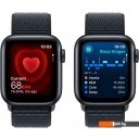 Умные часы и браслеты Apple Watch SE 2 40 мм (алюминиевый корпус, полуночный/полуночный, нейлоновый ремешок)