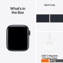 Умные часы и браслеты Apple Watch SE 2 40 мм (алюминиевый корпус, полуночный/полуночный, нейлоновый ремешок)