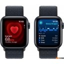 Умные часы и браслеты Apple Watch SE 2 40 мм (алюминиевый корпус, полуночный/полуночный, нейлоновый ремешок)