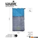 Спальные мешки Norfin Alpine Comfort 250 (левая молния)