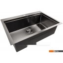 Кухонные мойки Stellar S7050NB-A (нано черный, c доской)