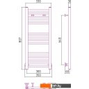 Полотенцесушители Сунержа Модус 800x300 00-0250-8030