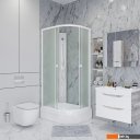 Душевые кабины Niagara Promo P100/70/26L/MT/BK 100x70x195