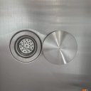 Кухонные мойки Roxen Snake 560220-50-S (50*48) сатин/текстурная поверхность (с коландером и дозатором)