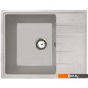 Кухонные мойки БелЭворс Mila L + смеситель W74004-3 + дозатор L405H (белый)