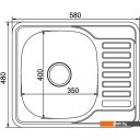 Кухонные мойки Mixline 532309 (правая, декор, 0.8 мм) Кухонные мойки Mixline 532309 (правая, декор, 0.8 мм)