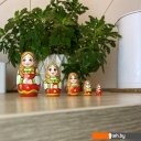 Развивающие игрушки Брестская Фабрика Сувениров Девушка в восточном славянском традиционном костюме (набор 5 шт)
