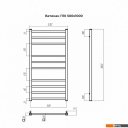 Полотенцесушители TERMINUS Ватикан П10 500x1000 (хром)