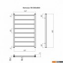 Полотенцесушители TERMINUS Ватикан П8 500x800 (хром)